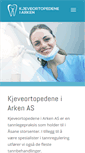 Mobile Screenshot of kjevearken.no